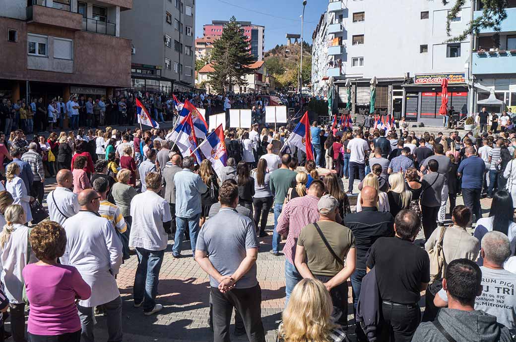 Serbian manifestation