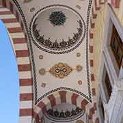 Ceiling paintings, Bajram Pasha Mosque