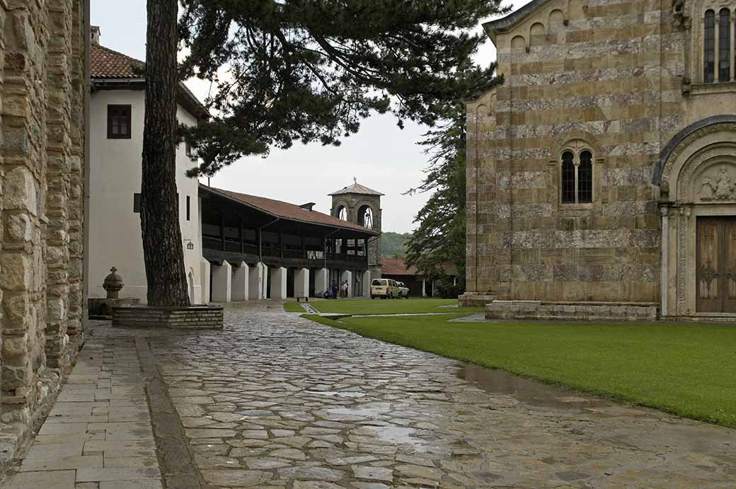 Monastery grounds