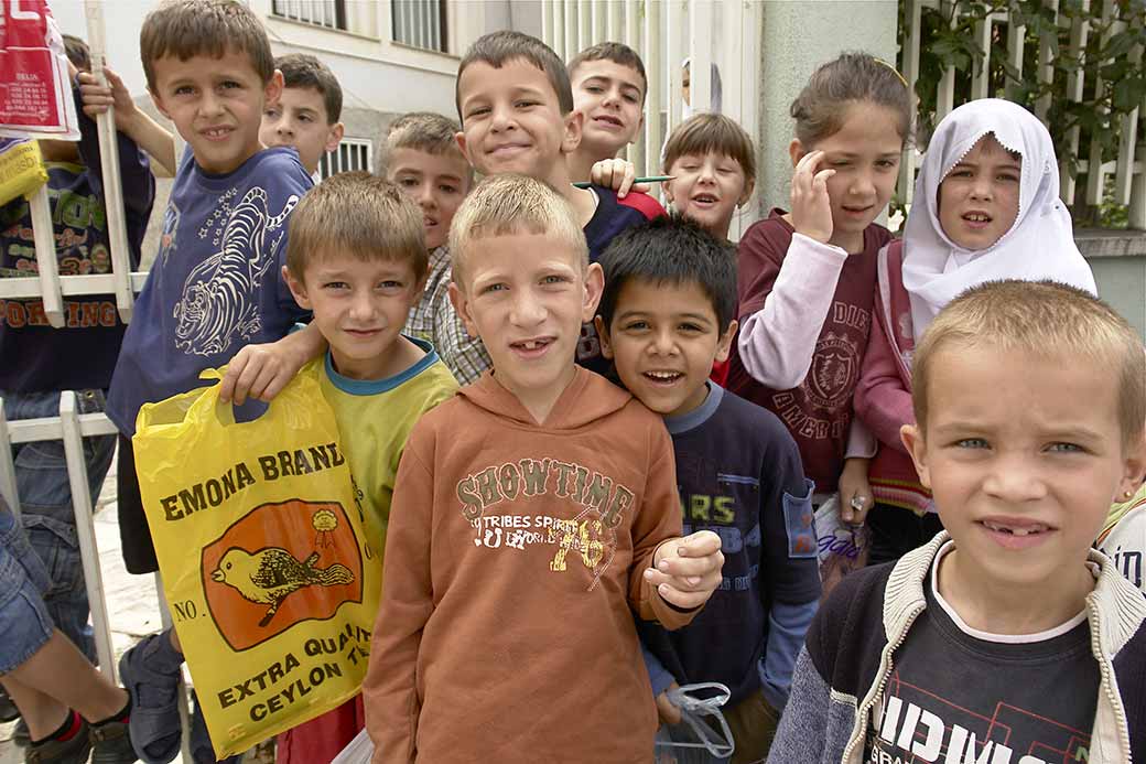 School children, Prizren