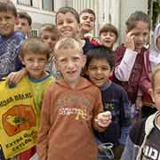 School children, Prizren