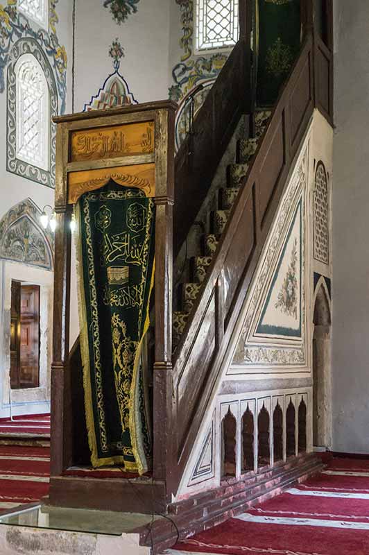 Minbar, Sinan Pasha Mosque