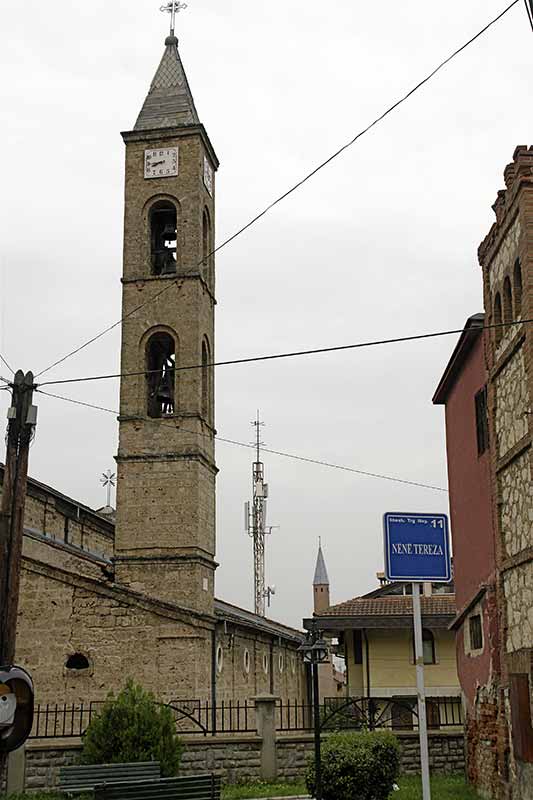 Roman Catholic church tower