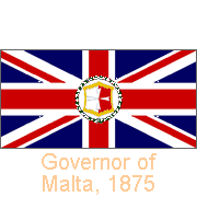 Governor of Malta, 1875