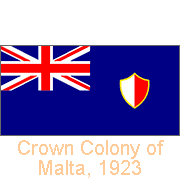 Crown Colony of Malta, 1923