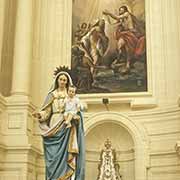 Mary statue, Xewkija Rotunda