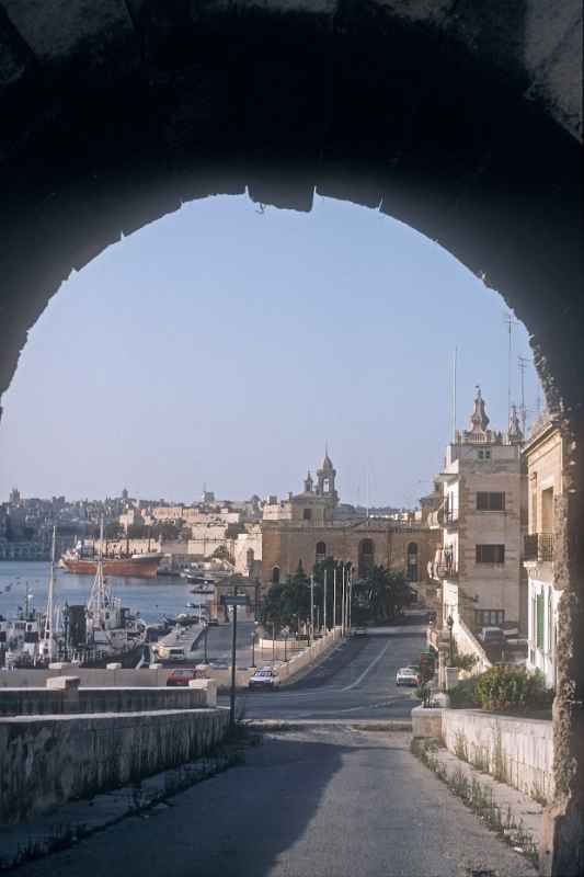 View from a gate, Birgu