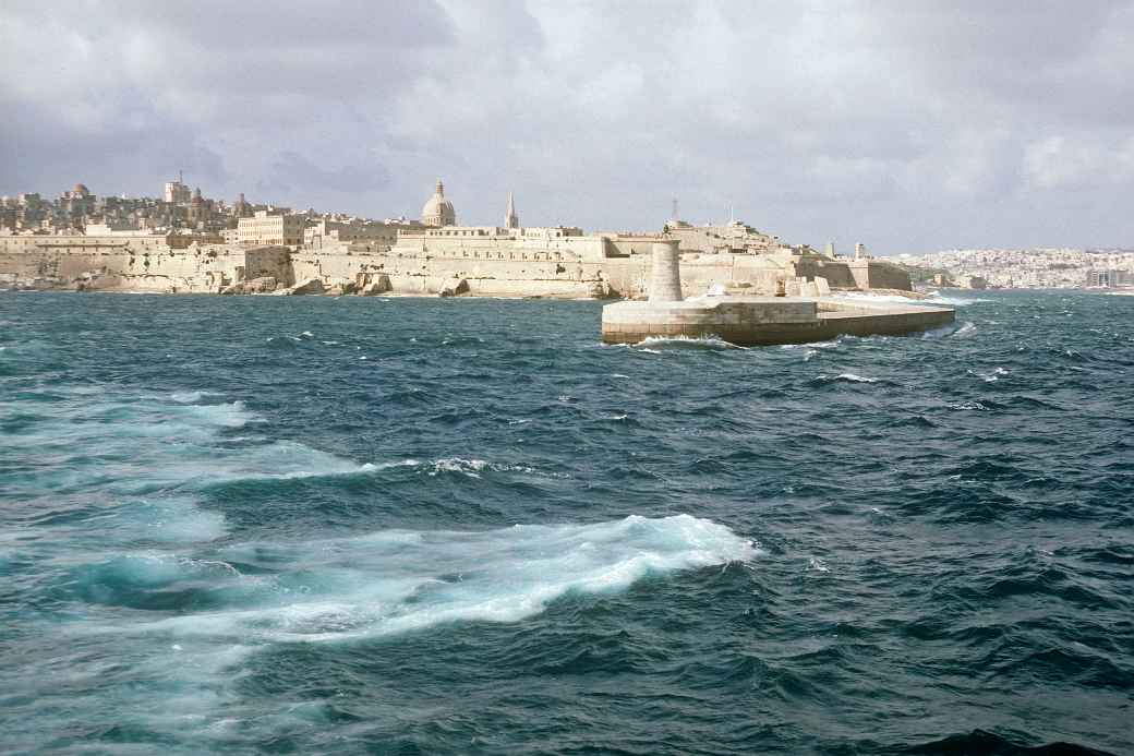 Valletta from the ferry