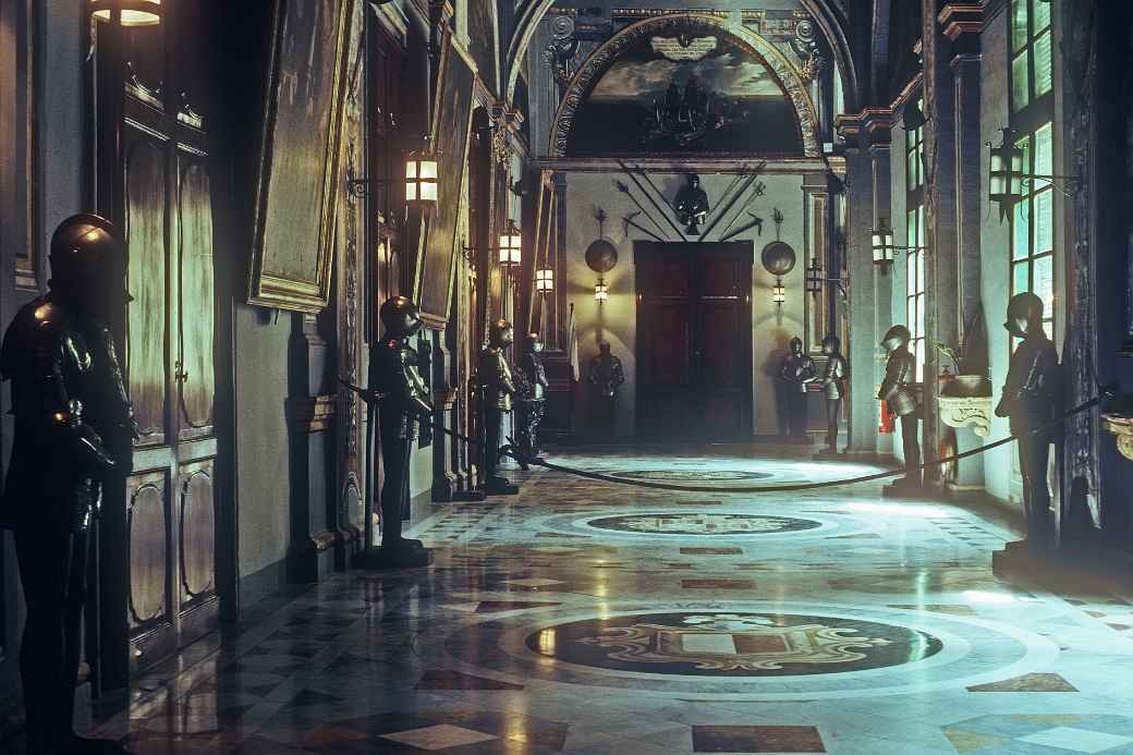 Corridor in the Grand Master's Palace