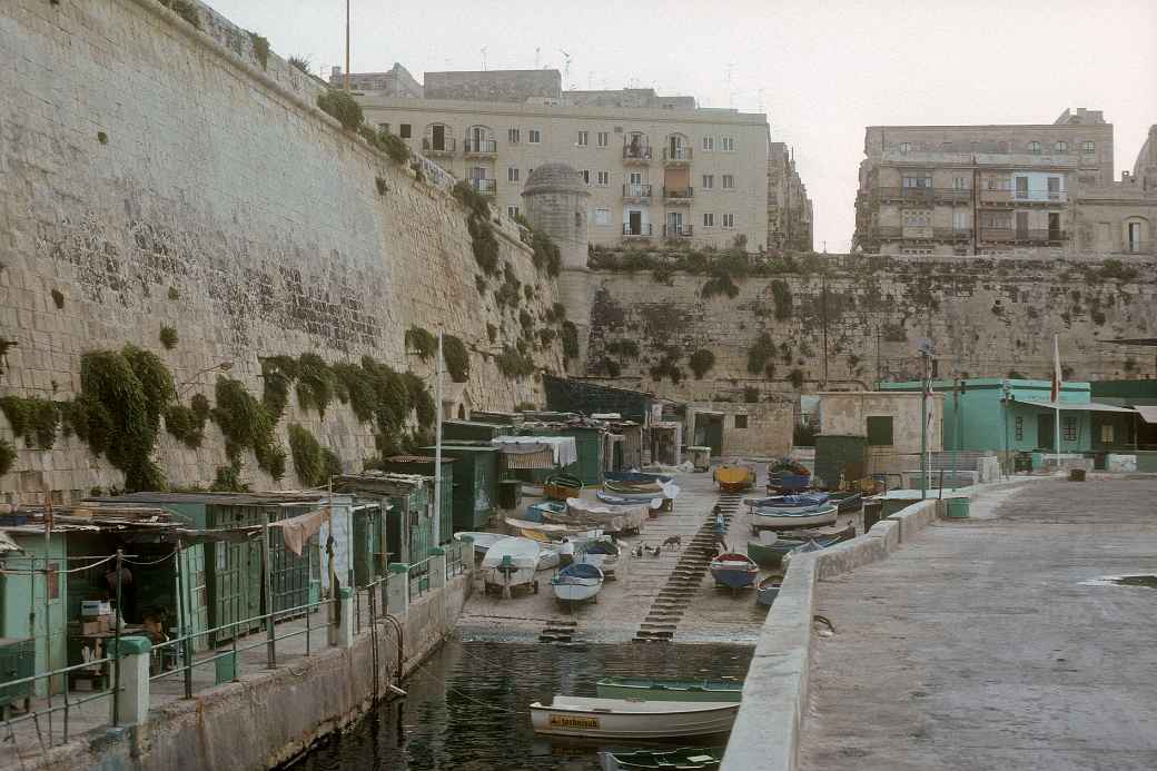 Below French Curtain, Valletta