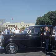 Arrival of the Maltese PM