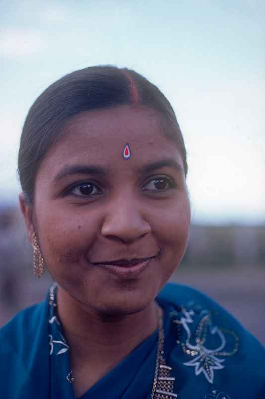 Indian girl, Plaine Magnien