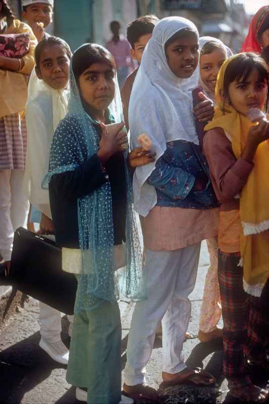 Girls at madrasa