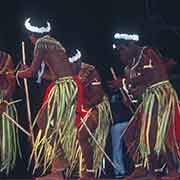 Dance by Micronesian men from Saipan