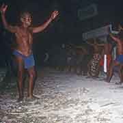 Traditional dance by boys and man