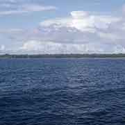 View to Falalop, Woleai atoll