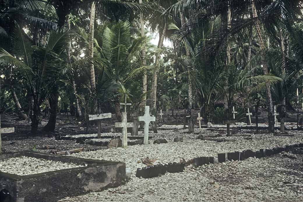 Cemetery on Lamotrek