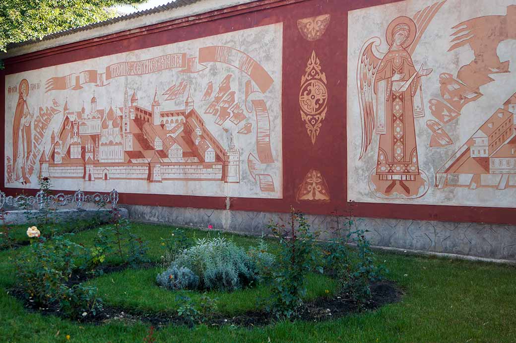 Mural, Chițcani Monastery