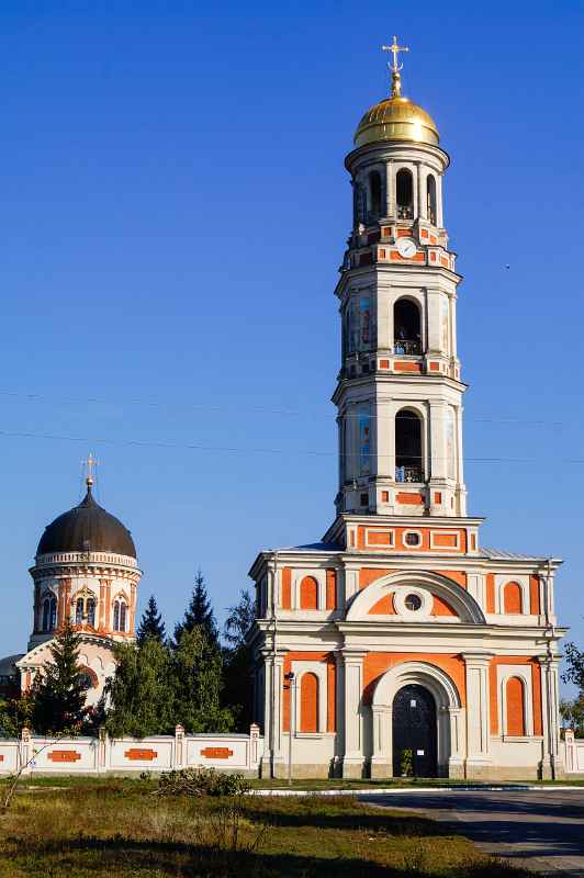 Bell tower, church, Chițcani Monastery