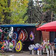 Flower and wreath shop, Soroca