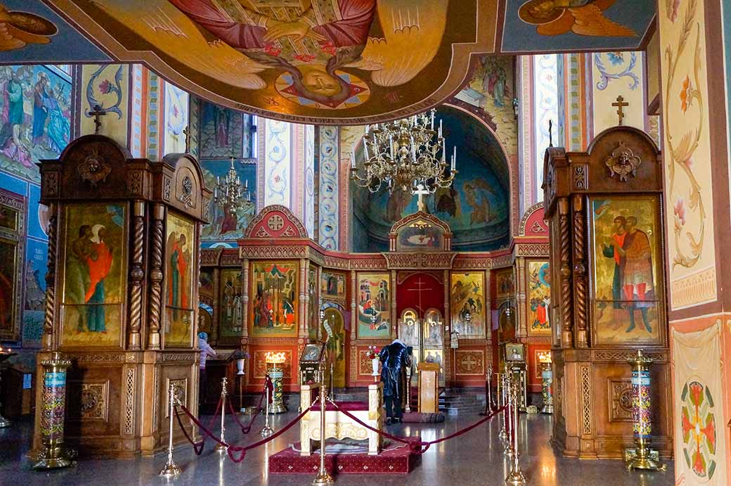 Interior, Nativity Church, Tiraspol