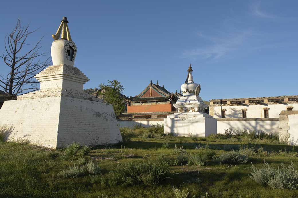 Stupas and museum