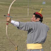 Mongolian archery