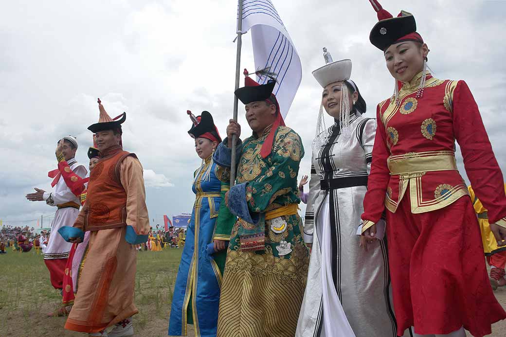 Mongolian costumes