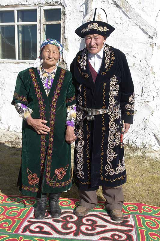 Kazakh couple