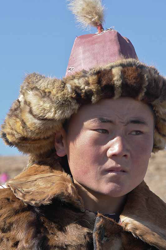 Young Kazakh man