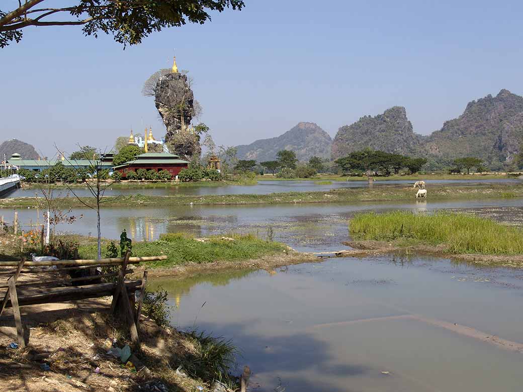 Water Lake Monastery