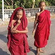 Two novice monks