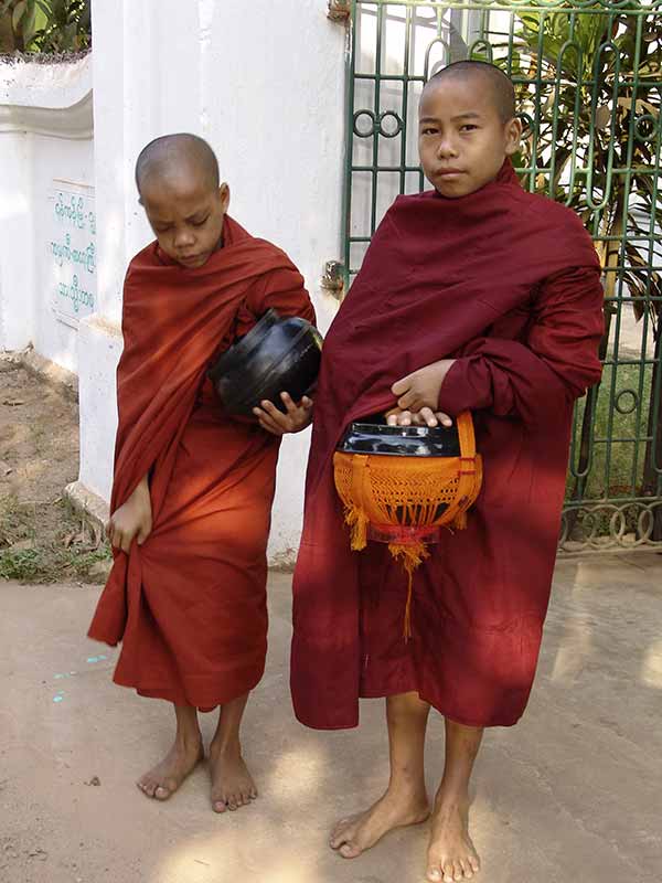 Boy novice monks