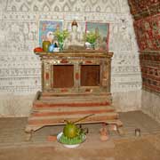 Shrine and murals