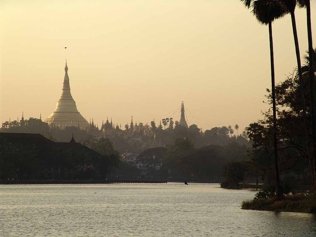 View to Shwedagon