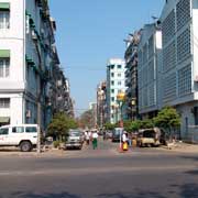 In central Yangon