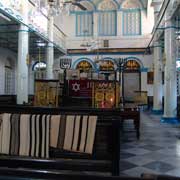 In Sephardic Synagogue
