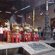 In Chinese temple
