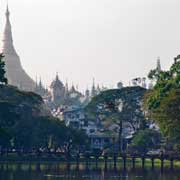 View of Shwedagon Paya
