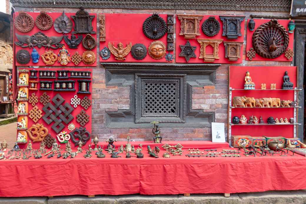 Souvenirs for sale, Bhaktapur