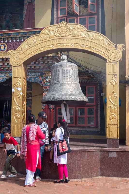 Large bell, Guru Lhakhang Monastery
