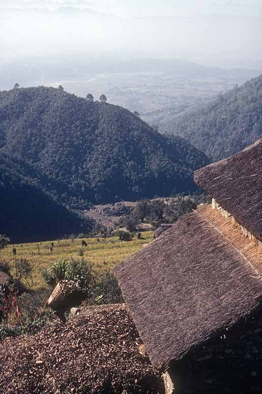 View to Kathmandu valley