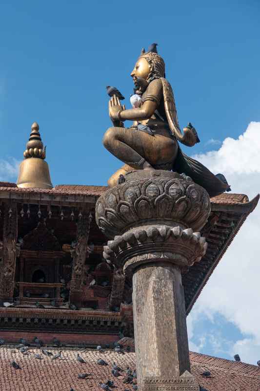 Garuda statue, Patan Durbar Square