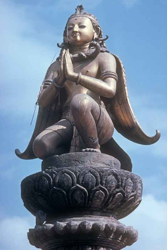 Garuda statue, Patan