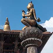 Garuda statue, Patan Durbar Square