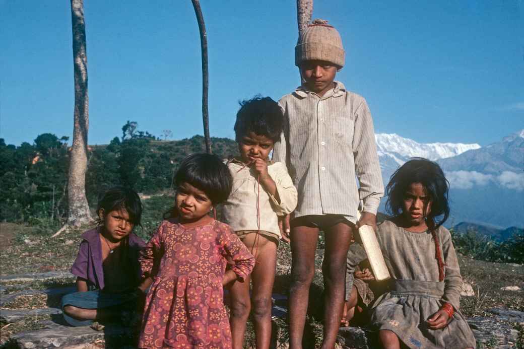 Children Pokhara - Sarangkot