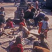 Children playing, Kathmandu