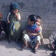 Sherpa children, Tarke Ghyang