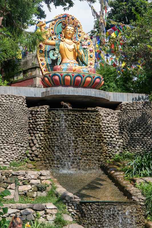 Bbodhisattva statue, Swayambunath