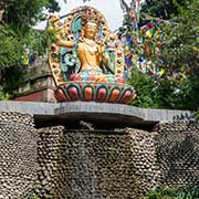 Bbodhisattva statue, Swayambunath